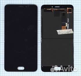Дисплей для Meizu M3E черный
