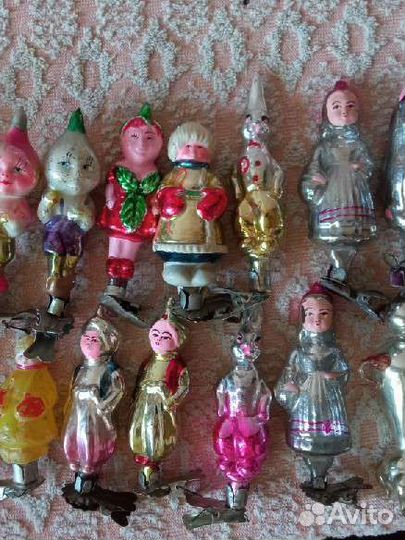 Ёлочные игрушки СССР 40-80е гг