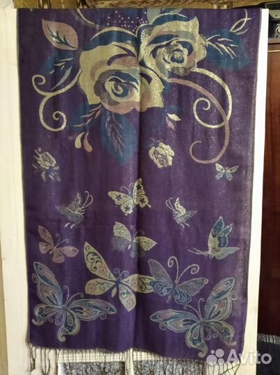 Шаль двусторонняя из Тайланда (кашемир)