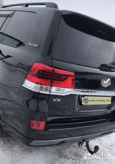 Toyota land cruiser 200 обвес Black 16-22 K279