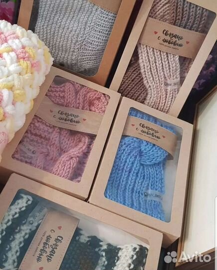 Теплые повязки на голову, в ассортименте