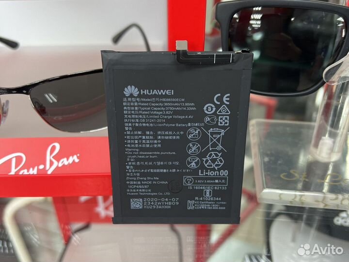 Honor 8X аккумулятор батарейка HB386590ECW