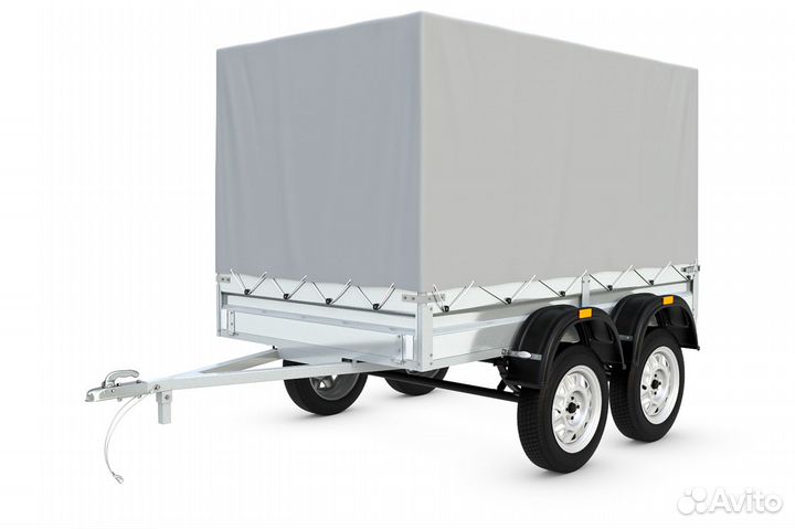 Прицеп легковой 2,5 х 1,5 метра 2х-осный