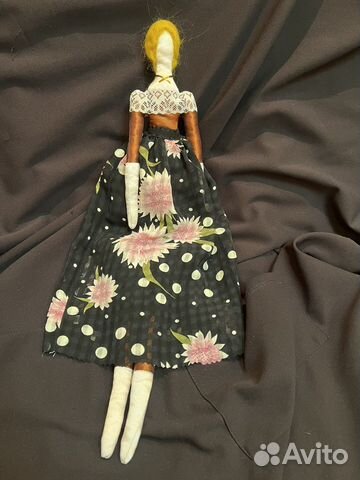 Текстильная кукла Тильда ручной работы