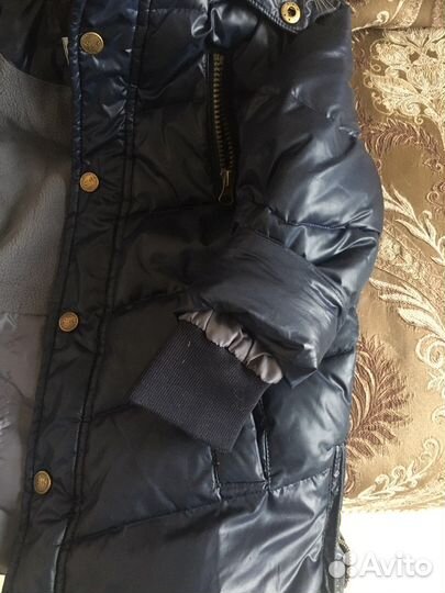Зимняя куртка для мальчика 98+6