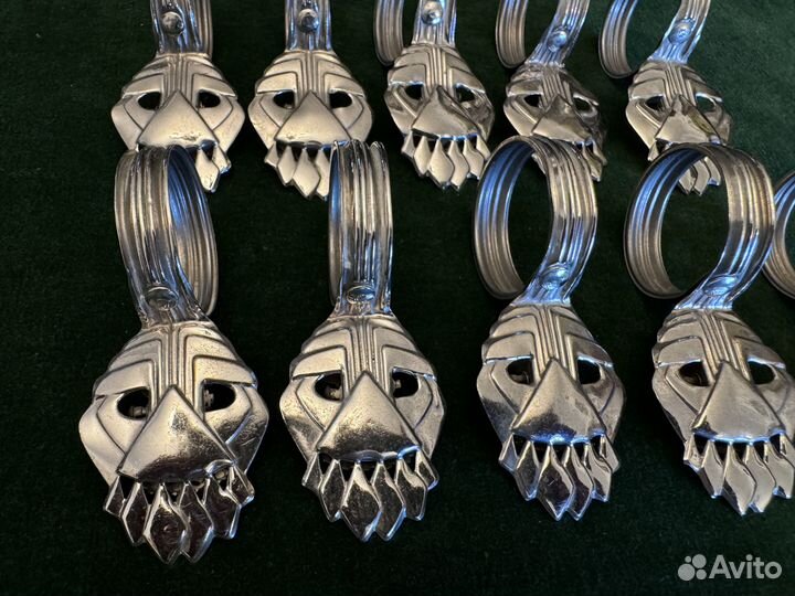 Винтажные прищепки для штор. Ар-деко