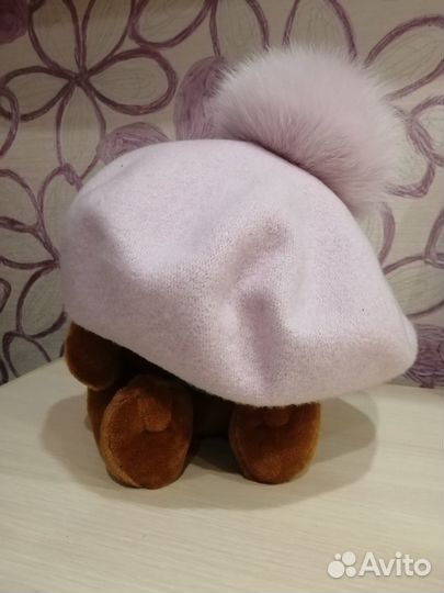 Берет женский зимний