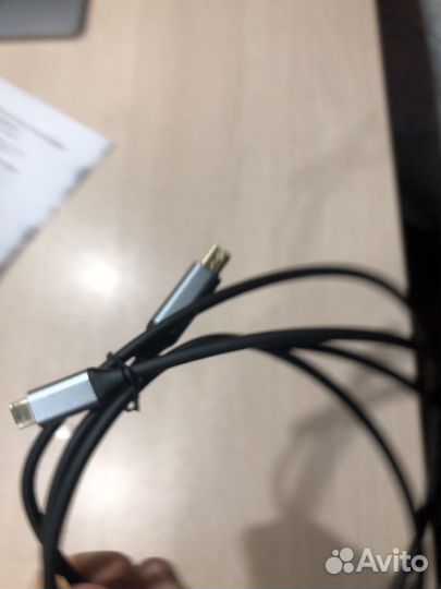 Кабель USB-C (thunderbolt) / miniDisplay port