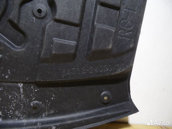 Пол багажника lexus RC 200