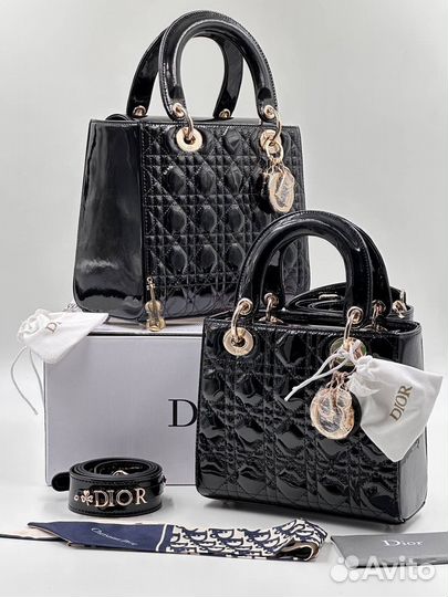 Сумка натуральная кожа dior
