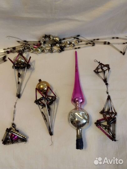 Елочные игрушки СССР