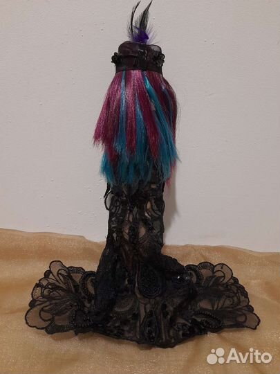 Кукла ооак на основе эвер афтер хай Рейвен квин