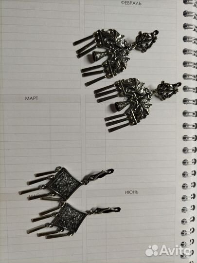 Серьги бижутерия набором