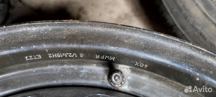 Диск колесный R15 Шкода Октавия VW VAG