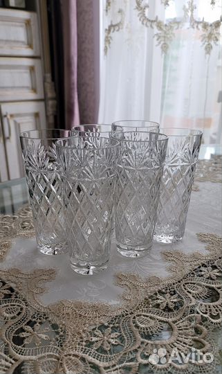 Хрустальные стаканы