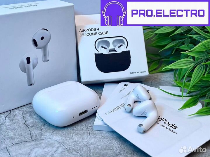 Беспроводные наушники apple airpods 4