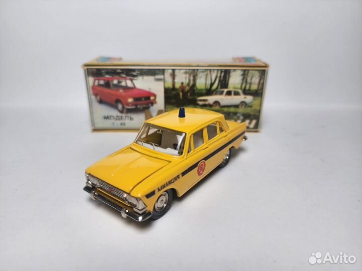 Москвич 412 А8 гаи СССР 1:43