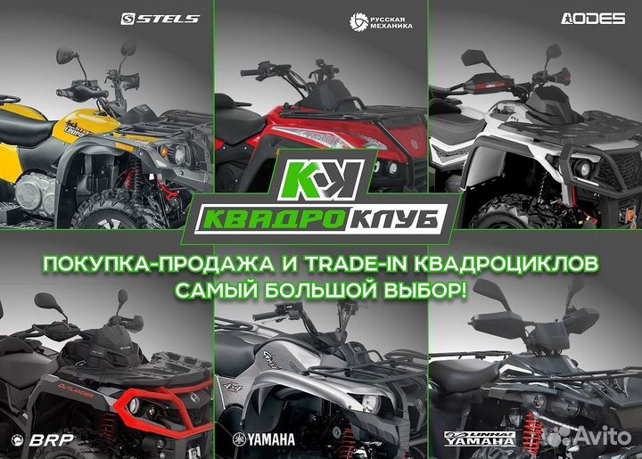 Квадроцикл stels ATV650 (TE) гепард 2.0 К02 EPS GN