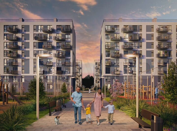 2-к. квартира, 58,3 м², 7/8 эт.