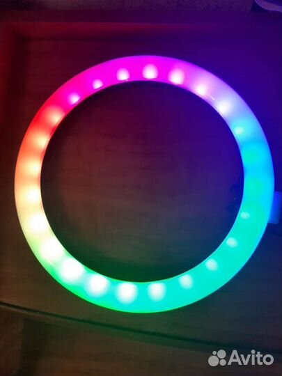 Кольцевая лампа rgb, лампа для селфи