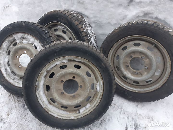 Диски штамповка р 16 на Нива Соболь