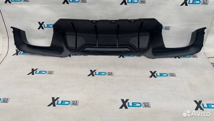 Диффузор бампера BMW F10 M5 Competition глянец M