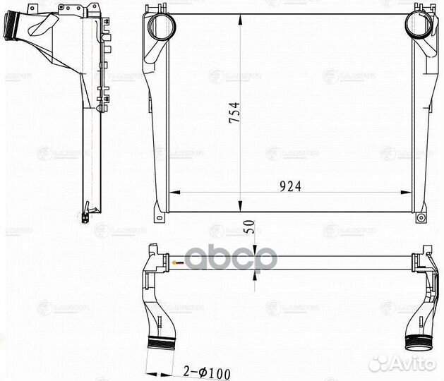 Интеркулер lric 1519 luzar