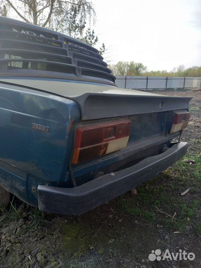 Спойлер на ваз 2107