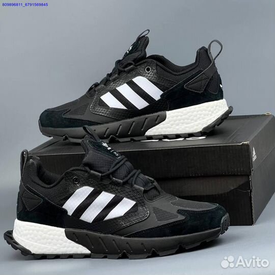 Кроссовки Adidas ZX 1000 Black (Арт.80333)