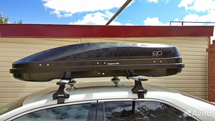 Аренда Автобокс Magnum 390 чёрный карбон