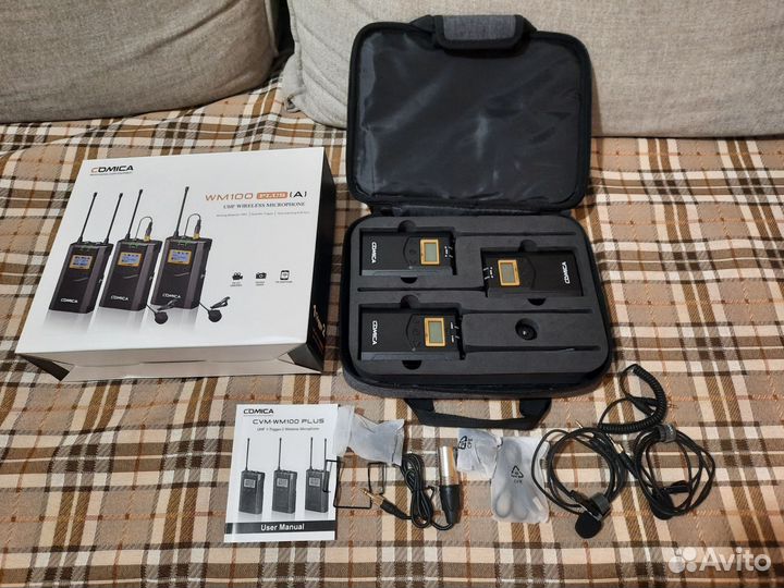 Петличная радиосистема Comica WM100 plus (A)