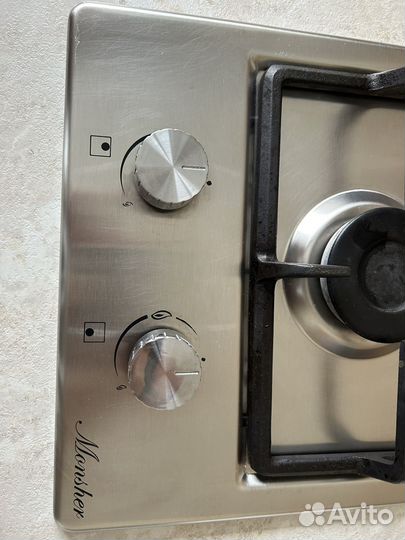 Газовая варочная панель 2 конфорки