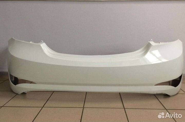 Бампер задний Hyundai Solaris 1 рестайлинг