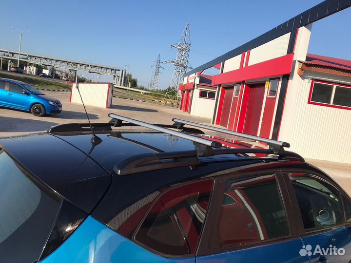 Багажник на рейлинги Рено Каптюр аэро