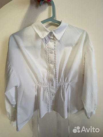 Блузка белая 42 объявление продам