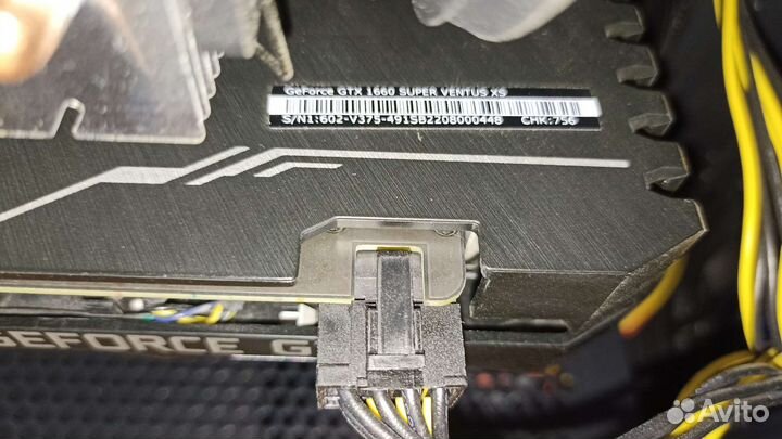 Видеокарта MSI gtx 1660 super 6GB