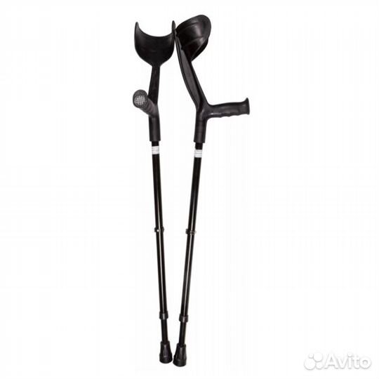 Костыли с опорой под локоть