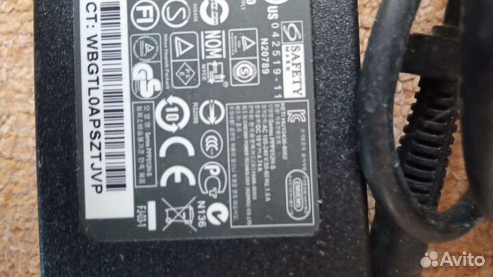 Блок питания для ноутбука hp 19v 4.74a