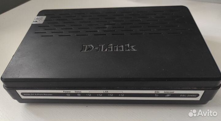 Роутер DSL-2540U D-Link