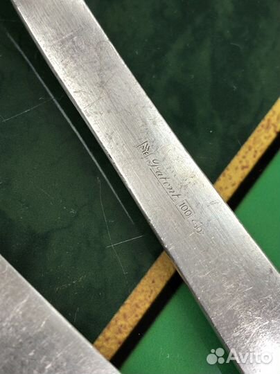 Ложка салатная (мельхиор)