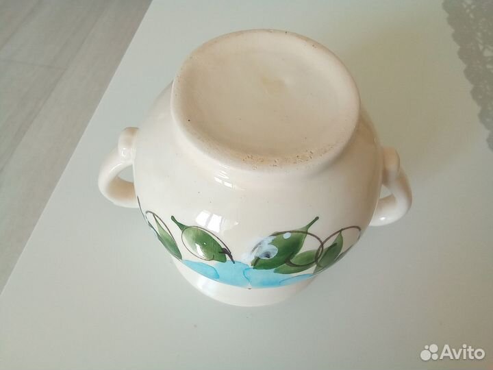 Посуда. Сахарница керамическая. б/у