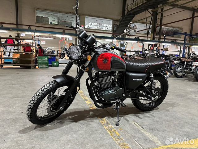 Мотоцикл combat 400 скремблер 30Нм в коробке