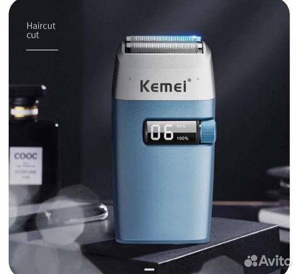 Бритва электрическая для бритья головы Kemei 3385