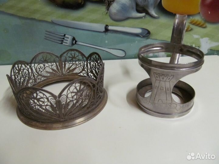 Подстаканник и конфетница