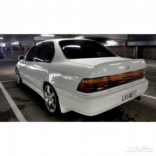 Лип спойлер Toyota Corolla 100