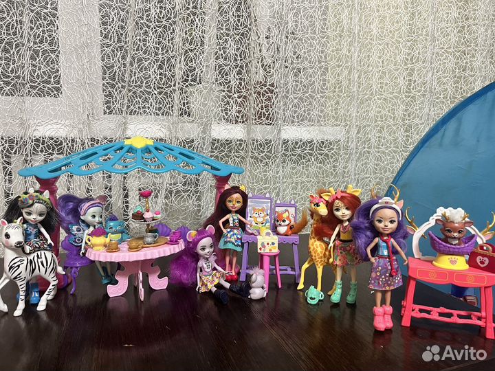 Куклы Энчантималс с питомцами и наборами оригиналы