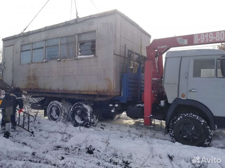 Услуги манипулятора, монтажной корзины, агп, кму