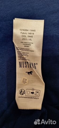 Разные футболки Mustang, xl