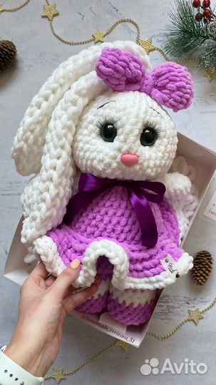 Вязанная большая Игрушка 