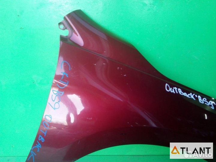 Крыло переднее правое subaru outback